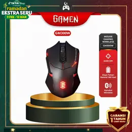 Mouse Gaming Wireless Ergonomis untuk Gaming Nyaman