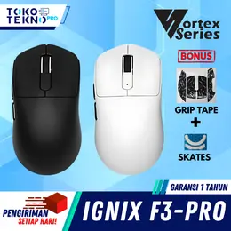 Vortex Ignix F3: Mouse Gaming Wireless untuk Performa Maksimal