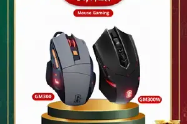 Mouse Gaming GAMEN GM300W: Performa Gaming Tanpa Kabel