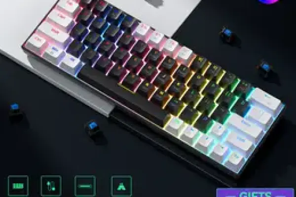 ZIFRIEND KA646 Keyboard Mekanik RGB untuk Gaming dan Kerja